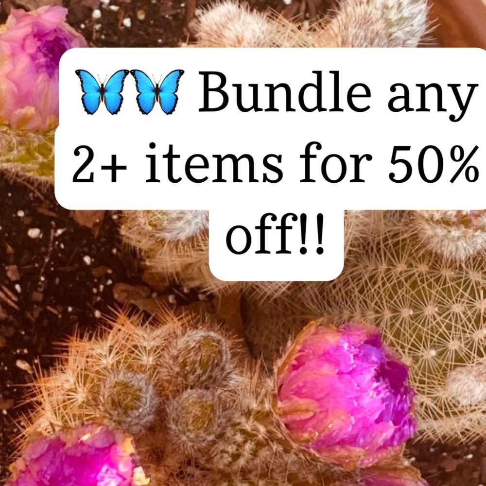 🦋🦋Bundle any 2+ items for 50% off!